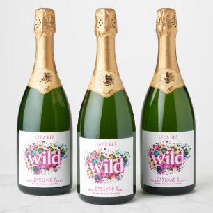 ÉTIQUETTES POUR BOUTEILLES DE VIN MOUSSEUX 