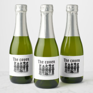 ÉTIQUETTES POUR BOUTEILLES DE VIN MOUSSEUX 