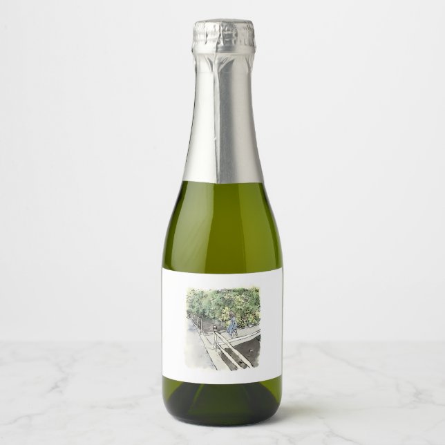 ÉTIQUETTES POUR BOUTEILLES DE VIN MOUSSEUX されさいじ (Devant)