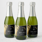 50 & Fabuleux Black Gold Birthday Mini Sparkling W