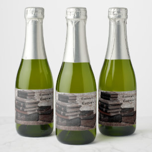 Étiquettes Pour Bouteilles De Vin Mousseux Amateurs de livres Vintages