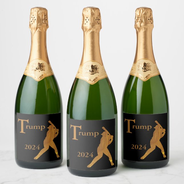 Étiquettes Pour Bouteilles De Vin Mousseux Baseball (Bouteilles)