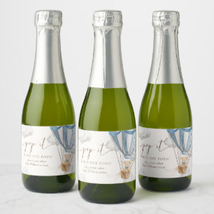 Étiquettes Pour Bouteilles De Vin Mousseux Bearly Wait Teddy Oear Pop It When She Pops