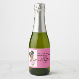 Étiquettes Pour Bouteilles De Vin Mousseux Bubble Afrobaby