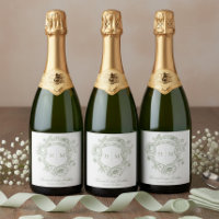 Élégant Mariage à Crête de Oiseau de Chinoiserie V