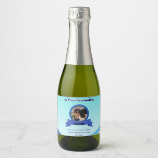 Étiquettes Pour Bouteilles De Vin Mousseux Étiquettes de bouteille de remise des diplômes | P
