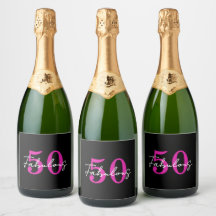 Fête d'anniversaire moderne 50 ans 50 ans et fabul