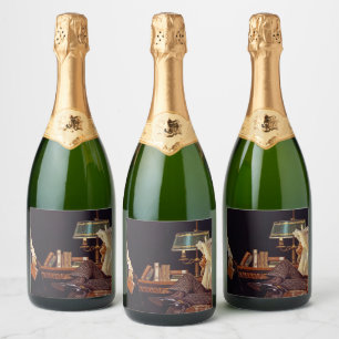 Étiquettes Pour Bouteilles De Vin Mousseux Flèche chemise Collars, Publicité américaine, 1914