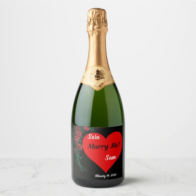 Étiquettes Pour Bouteilles De Vin Mousseux Garder les boîtes de propositions (Devant)