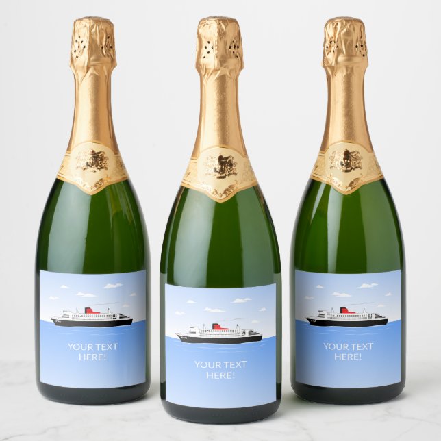 Étiquettes Pour Bouteilles De Vin Mousseux Grande fête de la piscine (Bouteilles)