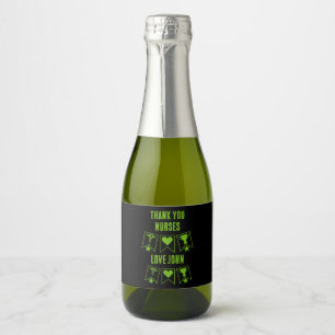 Étiquettes Pour Bouteilles De Vin Mousseux Journée internationale des infirmières