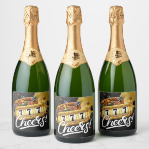 Étiquettes Pour Bouteilles De Vin Mousseux La fête de nuit du Casino, une cérémonie d'or n