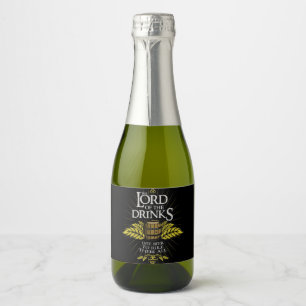 Étiquettes Pour Bouteilles De Vin Mousseux Le Seigneur des Boissons Bière