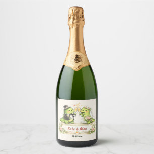 Étiquettes Pour Bouteilles De Vin Mousseux Mariage Drôle