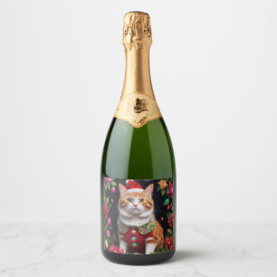 Étiquettes Pour Bouteilles De Vin Mousseux Meowy