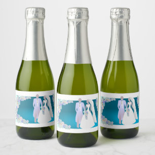 Étiquettes Pour Bouteilles De Vin Mousseux Mini étiquettes de Champagne !