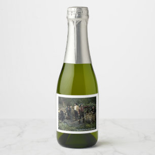 Étiquettes Pour Bouteilles De Vin Mousseux Monshine dans le Vieux Kentucky Vintage