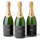 Noir minimum 8 OZ Bouteille de soins de la peau Ét