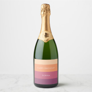 Étiquettes Pour Bouteilles De Vin Mousseux Palette de récolte