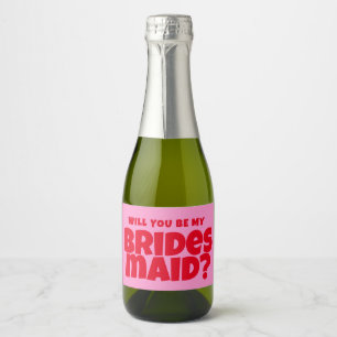 Étiquettes Pour Bouteilles De Vin Mousseux Proposition super en gras rouge rose rouge