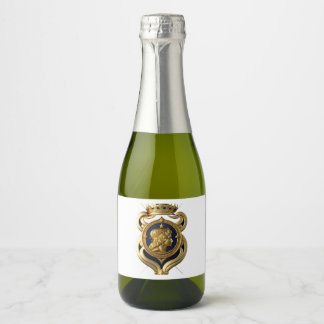 ÉTIQUETTES POUR BOUTEILLES DE VIN MOUSSEUX RÓTULO VINHOS - CHAMPAGNE COM BRAZÃO - NOVIDADE!