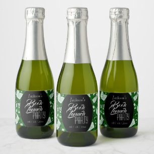 Étiquettes Pour Bouteilles De Vin Mousseux Soirée de lancement du livre vert