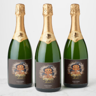 Étiquettes Pour Bouteilles De Vin Mousseux Un Petit Baby shower De Parties scintillant Kawaii