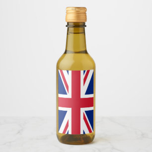 Étiquettes Pour Bouteilles De Vin Royaume-Uni Union Jack Drapeau des colonies britan