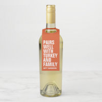 Drôle vin Thanksgiving