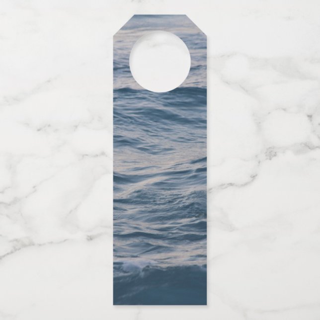 Étiquettes Pour Bouteilles Eau de mer    (Devant)