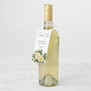 Étiquettes Pour Bouteilles Faire-part de mariage élégant et botanique