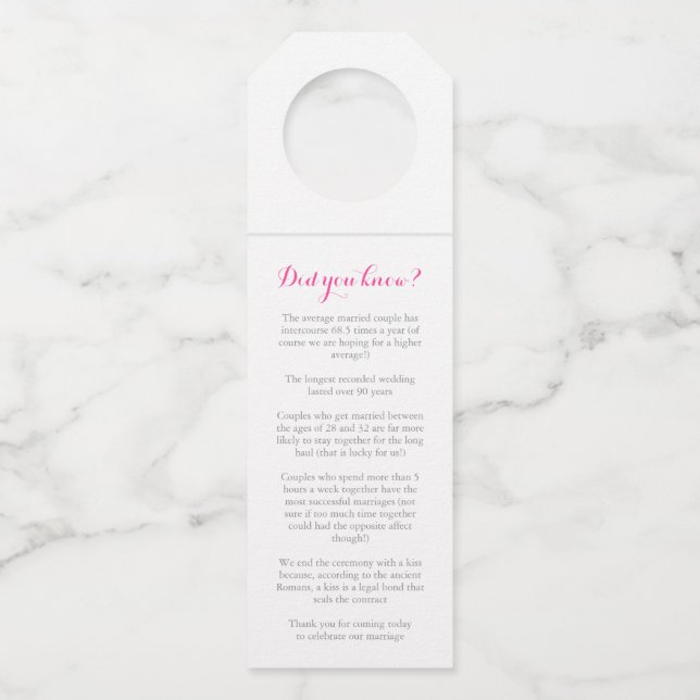 Étiquettes Pour Bouteilles Faits amusants sur l'art à l'aquarelle des hellébo (Dos)