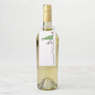 Étiquettes Pour Bouteilles Holiday Cheer
