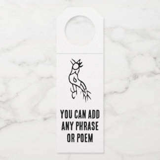 Étiquettes Pour Bouteilles Magnifique Coq du Zodiaque Chinois #001-