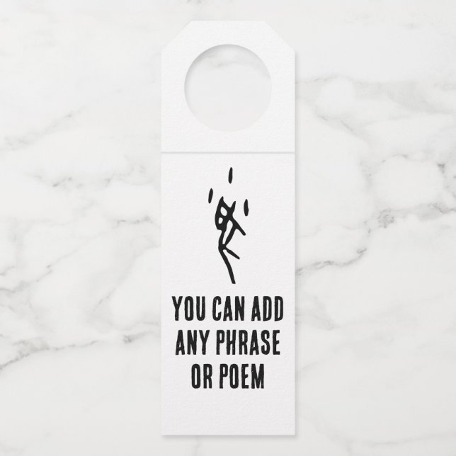 Étiquettes Pour Bouteilles Magnifique zodiaque chinois-Rat-#001- (Devant)