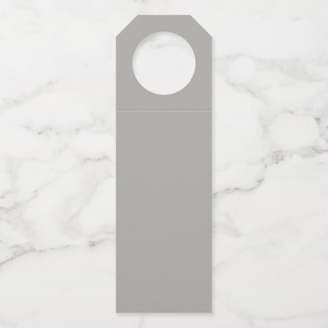 Étiquettes Pour Bouteilles Modèle DIY ADD texte image ensemble de SIX (Devant)