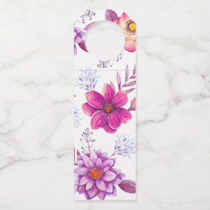 Étiquettes Pour Bouteilles Violet rose