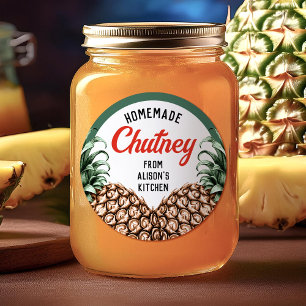 Étiquettes pour pot de conservation de Chutney de