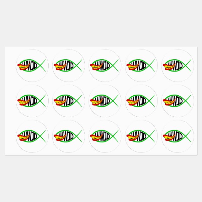 Étiquettes Que ferait Joker ? (Feuille)