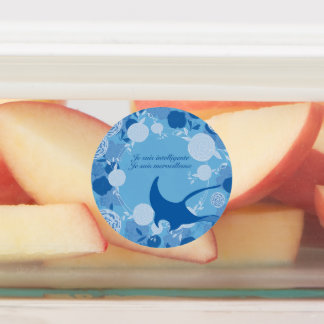 Étiquettes raie, fleur de vie, orange, mandala,zen,chakra,