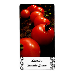 Étiquettes Red Tomato Canning