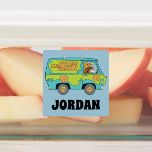 Étiquettes Scooby-Doo   La Machine Mystère   Ajouter Votre No