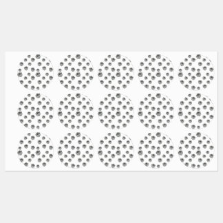 Étiquettes Silver Gift Boxes Elegant Holiday Premium Party