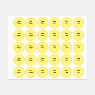 Étiquettes Simple logo personnalisé minimal élégant ici entre