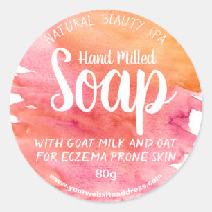 Étiquettes Sunset Watercolor