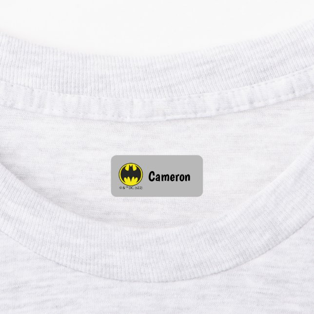 Étiquettes Symbole Batman | Bat Circle Logo (Apposé)