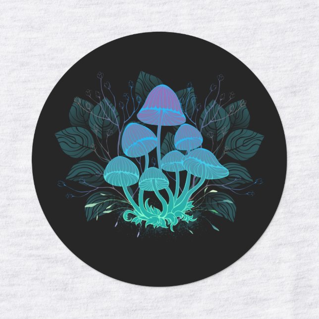 Étiquettes Tabourets dans Bushes (Design 1)