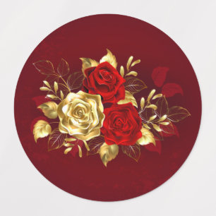 Étiquettes Trois Roses de bijoux