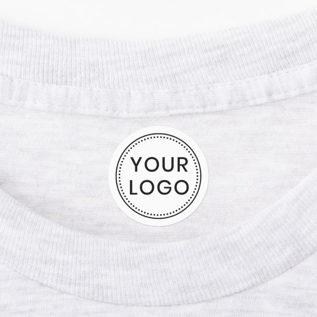 Étiquettes Vêtements en tissu de logo personnalisé (Apposé)