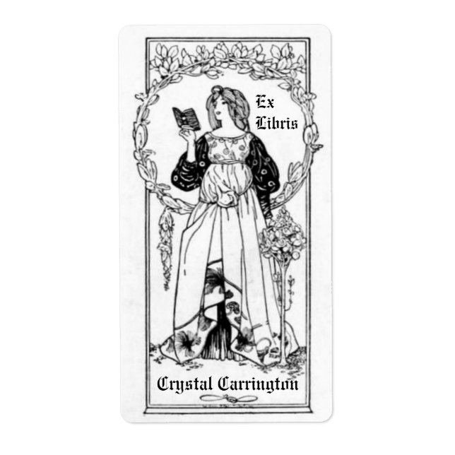Étiquettes Vintages personnels (Devant)